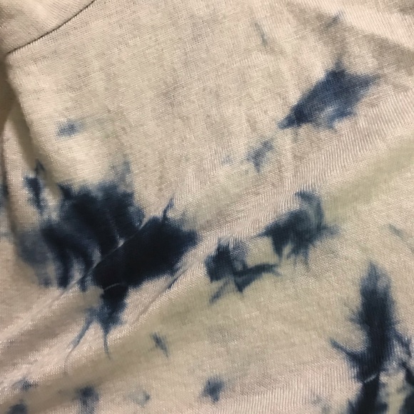 Xs Rock & Republic top shirt blue white tye dye - Picture 3 of 3